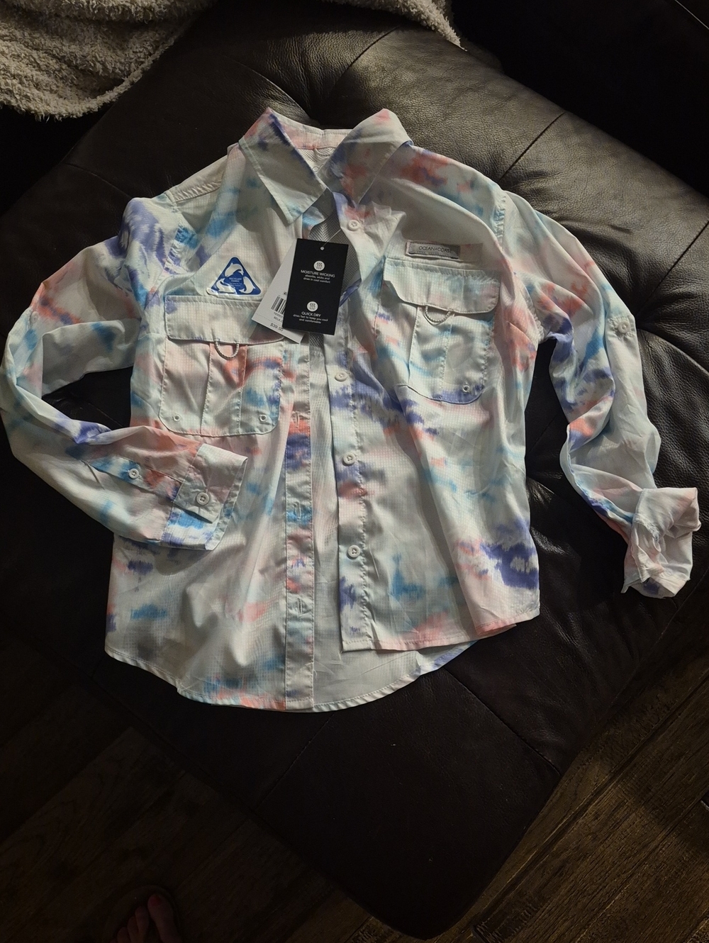 Men's Lightweight Button-Up Shirt by